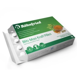 Röhnfried Blitz Maxi Power Hap Güvercinleriniz için Dayanıklılık ve Uçuş Hızı Arttırır 50 Adet