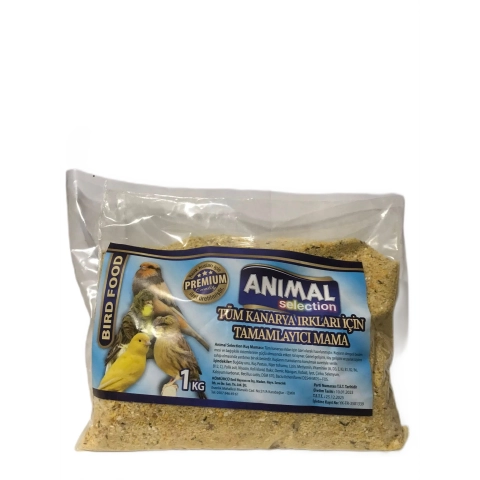 animal selection tüm Kanaryalara uygun  mam kuru 1 kg
