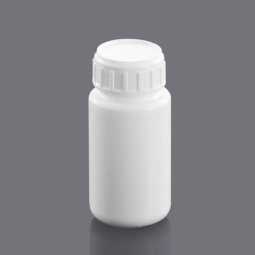 100ml boş beyaz plastik şişe  sıvı toz için uygun