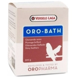 100gr Versele Laga Oropharma Oro-Bath Kafes Kuşları İçin Tüy Parlatıcı Banyo Tuzu