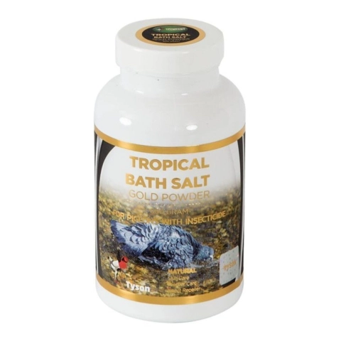 500gr TYSON Tropıcal Bath Salt / Kanatlı Hayvanlar Için Tropikal Kokulu 
