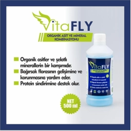500 ml VitaFly  Oraganik Asid - su hp düzenleyici bakteri engelleyici