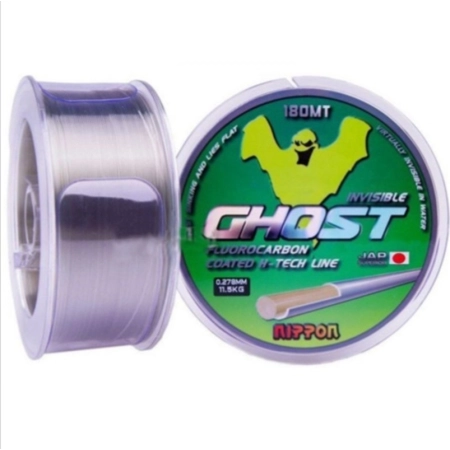 Nippon Ghost 180 mt FluoroCarbon Misina 24-MM-9,5KG
