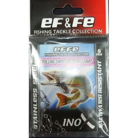 EF&FE -Fırdöndü klips  Rolling Nice Snap Kilitli-5-7-10-paket