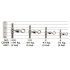 EFFE BLACK NICKEL T-FIRDÖNDÜ 5,Lİ PAKET - 1/0 - NUMARA