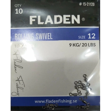 FLADEN - FIRDÖNDÜ-ROLLING SWIVEL-6-8-10-12-PAKET