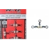 Fırdöndü Rolling Swivel Crossline Pear Beads