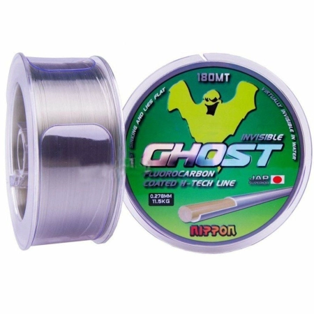 Nippon Ghost 180 mt FluoroCarbon Misina 30-MM  13,7KG