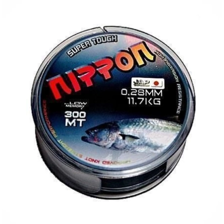 NİPPON 0,28MM 11,7 TEST 300MT GRİ MİSİNE