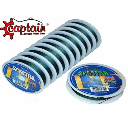 Captain Spectra 8 Örgü İp Misina 100 MT 0.25mm- 14,00KG