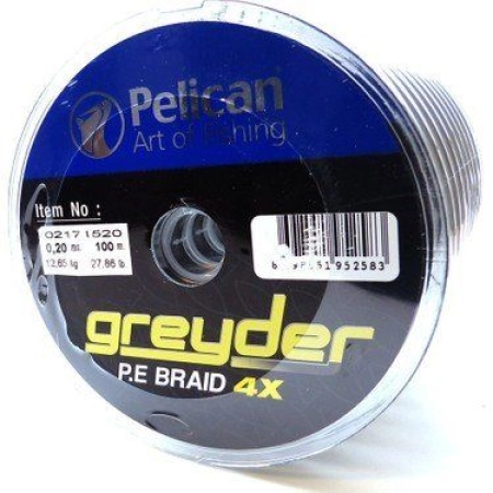 Pelıcan Greyder  4 Kat 100 M İp Misina 0.12- 5.9KG