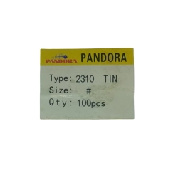 PANDORA 2310-16-17-18-19-20- GALVENİZLİ KALIN ÇAPRAZ İĞNE 100 LÜ PAKET