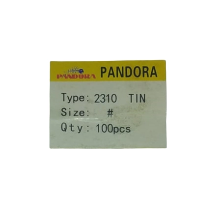 PANDORA 2310-16-17-18-19-20- GALVENİZLİ KALIN ÇAPRAZ İĞNE 100 LÜ PAKET