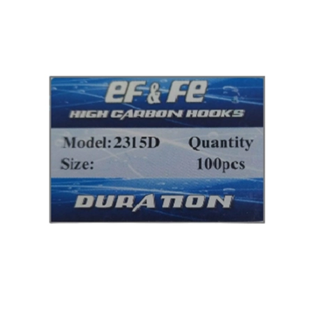 EFFE 2315- NO: 15-16-17-18-Nikel Karbon 100,lü Kutu İğne