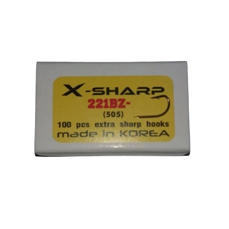 X-SHARP - 221-BZ -BRONZ SİYAH 100'lü Kutu Kore İğne