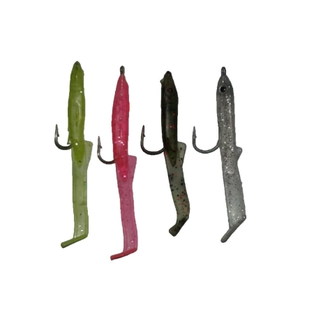 FLADEN 6,5CM SİLİKON YEMLER 8 Lİ PAKET
