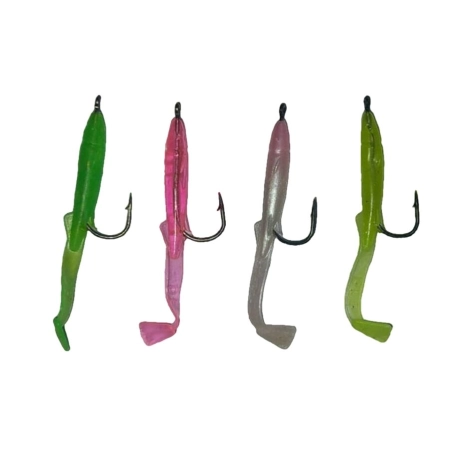 FLADEN 5,5CM SİLİKON YEMLER 10 LÜ PAKET