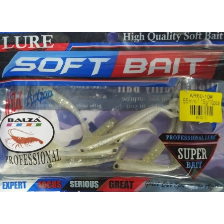 BALZA LURE SOFT BAIT 5,5MM -10 PC