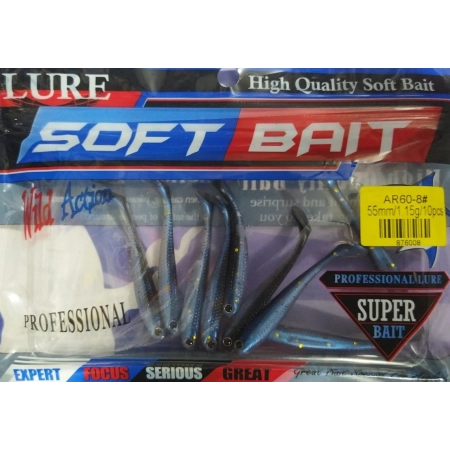 BALZA LURE SOFT BAIT 5,5MM -10 PC