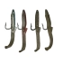 ORJİNAL RAGLO SUNİ YEM 6,5 CM 3 LÜ SET