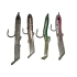 FLADEN 5 CM İĞNELİ SİLİKON 9 LÜ SET