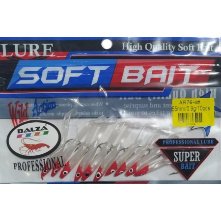 BALZA SOFT BAIT 5,5MM 10 PCS SİLKON LÜRE