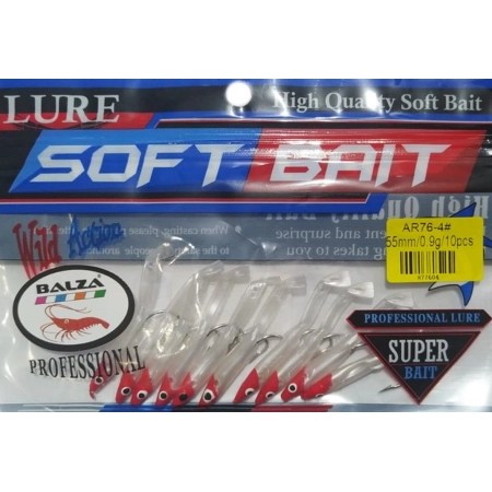 BALZA SOFT BAIT 5,5MM 10 PCS SİLKON LÜRE