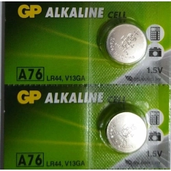 ALKALIN LİTHIUM PİL  2 Lİ PAKET -A 76 LR44-V13GA