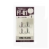 FUDO-2230-NI - 2/0-1/0-2-4-6-8-10-12-14-NİKEL 3-LÜ İĞNE