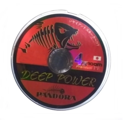 PANDORA DEEP POWER 4X 100m İP MİSİNA DİA.0.31mm Test: 25.0 KG