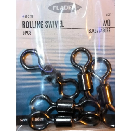 FLADEN - FIRDÖNDÜ-ROLLING SWIVEL-7/0- PAKET