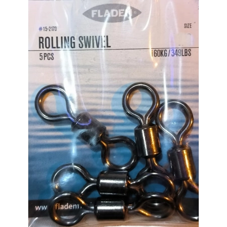 FLADEN - FIRDÖNDÜ-ROLLING SWIVEL-5/0- PAKET