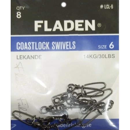 FLADEN - KLİPS COASTLOCK SWİVELS- 1/0 - PAKET