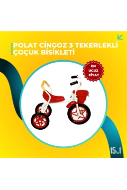 Polat Cingöz  3 Tekerlekli Çoçuk Bisikleti