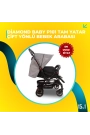 Diamond Baby P101 Tam Yatar Çift Yönlü Bebek Arabası