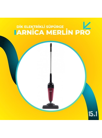 Arnica Merlin Pro Dik Elektrikli Süpürge