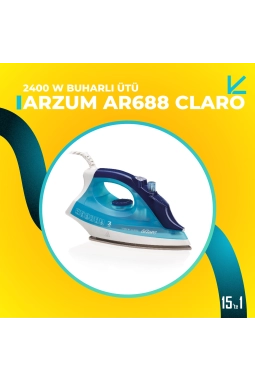 Arzum AR688 Claro 2400 W Buharlı Ütü