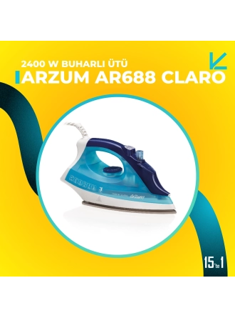 Arzum AR688 Claro 2400 W Buharlı Ütü