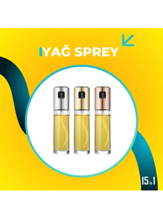 Sprey Cam Şişe Yağdanlık 100 ml