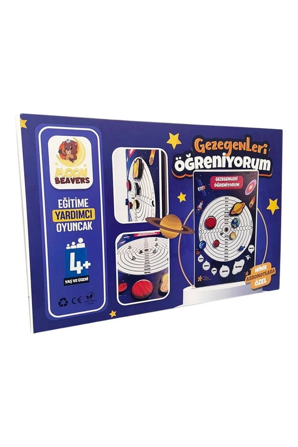 Gezegenleri Öğreniyorum - Ahşap Yapboz