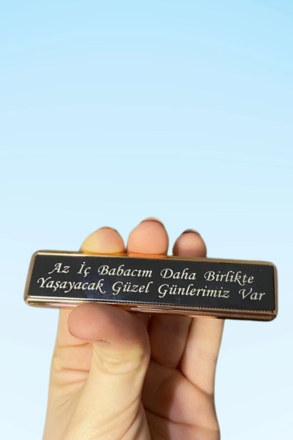 Kişiye Özel Usb Şarjlı Çakmak - İsteğe Özel Yazı Yazılır